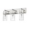 Z-Lite Fontaine 3 Light Vanity, Polished Nickel & Clear 3035-3V-PN - alternate 7